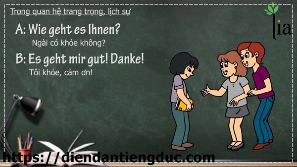 Câu cơ bản cho người mới học tiếng Đức